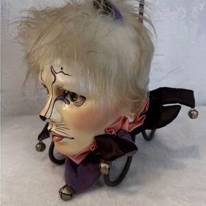 Art Deco Mardi Gras Theatrical Nobody’s Fool Collection Cat Mask Dyan Nelson